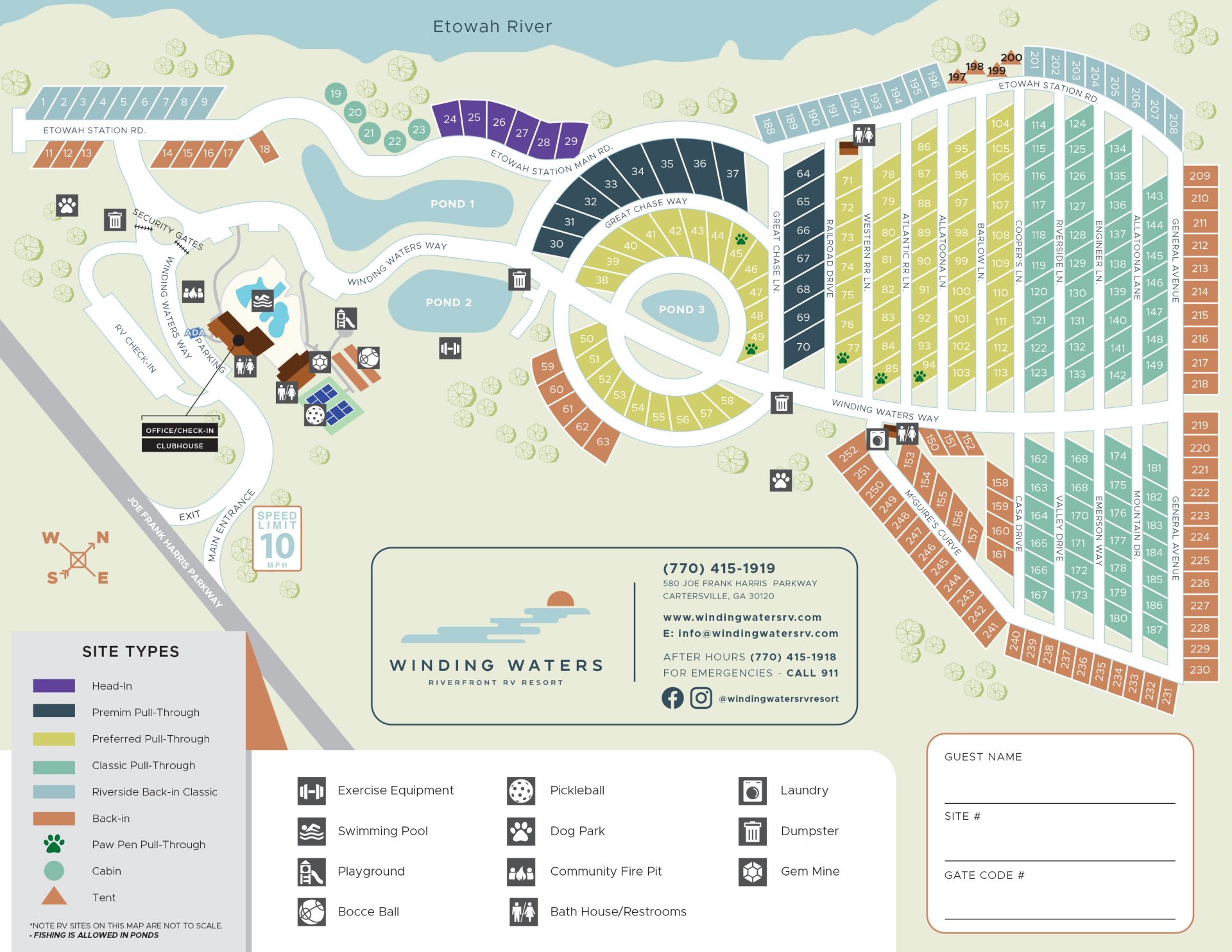 WEB Winding Waters Park map